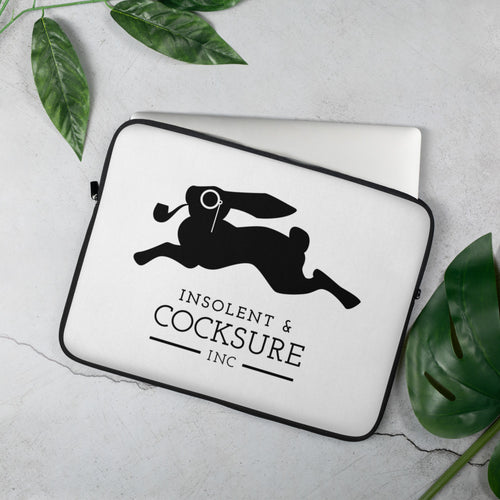 Insolent & Cocksure Laptop Sleeve