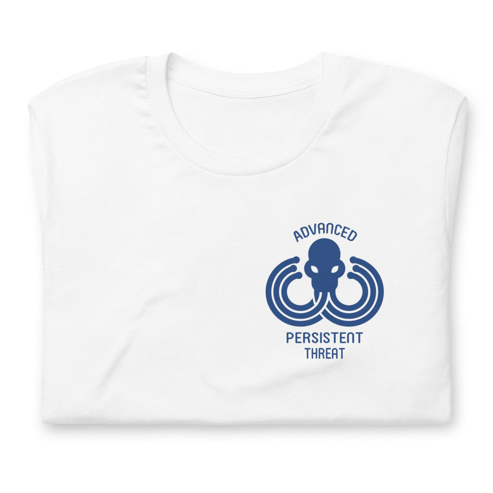 Advanced Persistent Threat T-shirt Blue Logo